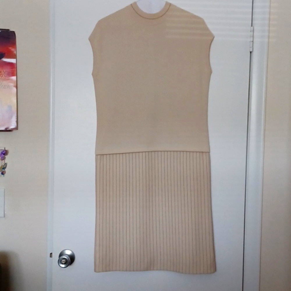 Sleeveless Dress with matching three quarter sleeve Jacket